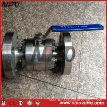 API6d 3-PCS Forged Steel Floating Ball Valve